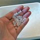 These are the gel beads the S1 uses as ammo. They start as tiny beads and need to be soaked in water so that they can expand to their full size before use.